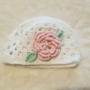 knitted baby hat